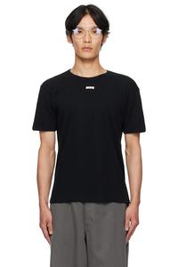 Ребристая футболка Maison Margiela, черный