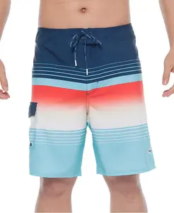 Мужские плавки для плавания 9" NO Liner Board Shorts быстросохнущие с защитой от солнца SPF 50+ Rokka&Rolla, синий