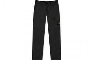 Брюки мужские Stone Island с карманом, черный