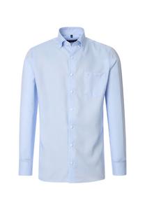 Мужская деловая рубашка, простого и комфортного кроя CASAMODA, голубой