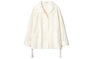 UNIQLO Куртка Jw Anderson Co Branded Series женская цвета слоновой кости, Ivory