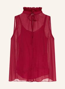 Топ с оборками Mrs & Hugs, красный