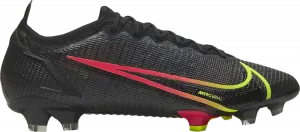 Бутсы Nike Mercurial Vapor 14 Elite FG 'Black Cyber', черный
