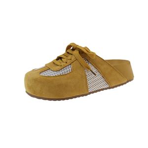 VAEL Женские противоскользящие тапочки с закрытым носком, устойчивые к истиранию, с антибактериальной пропиткой и резиновой подошвой, предотвращающей появление запаха