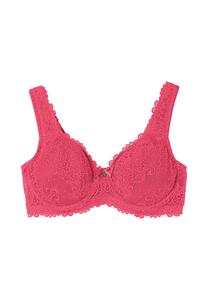 Бюстгальтер на косточках с вышитым кружевом Sheego, цвет orchidee