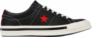 Кроссовки Converse Kasina x One Star Ox Black Fiery Red, черный