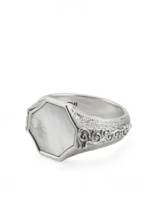 Фактурное кольцо Emanuele Bicocchi, серебяный