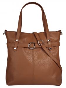 Сумка шоппер Cluty, коричневый