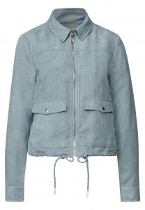 Демисезонная куртка STREET ONE Cordjacke, Dusty blue