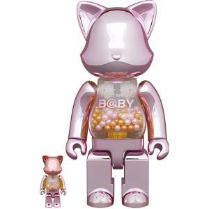 BE@RBRICK My First N@Brick B@by 100% и 400% Pink Gold Ver