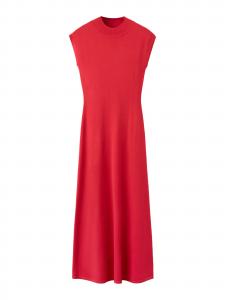 MANGO Вязаное платье 'Pomodore' в красном цвете