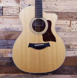 Taylor-guitars 214CE с задней и боковыми панелями из ореха