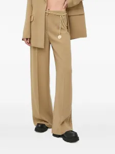 Брюки с прорезными карманами Notes du Nord, коричневый