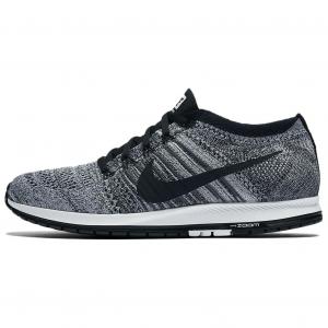 Nike Flyknit Streak нескользящие износостойкие кроссовки Low top Unisex Black White