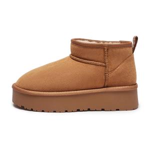 Снежные ботинки Women's Brown/Khaki/Apricot Hotwind, 02 коричневый