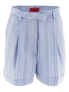 Шорты в полоску THELATEST, синий