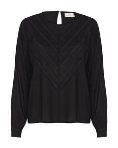 Блузка Kaffe Blouse Ellie, черный
