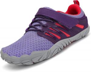 Детская обувь SAGUARO для босых ног для мальчиков и девочек, быстро сохнущие аква-кроссовки, легкая спортивная обувь, водные тапочки для малышей, фиолетовый