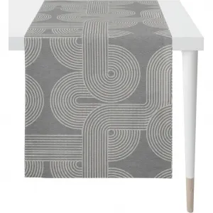 Скатерть-раннер Nova, LOFT STYLE, жаккард Apelt, серый