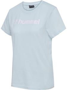 Hummel Спортивная футболка «Hmlmover Cotton T-Shirt S/S Woman» синего цвета