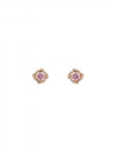 Faina Женские серьги-гвоздики из розового золота