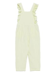 Комбинезон с оборками Il Gufo, зеленый