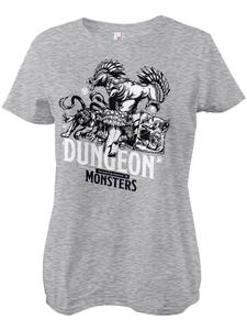 Dungeons And Dragons Футболка "D&D Навоз. Монстры" серого цвета