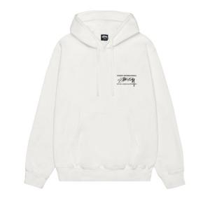 Худи Stussy Smooth International Hoodie Pigment Dyed 'Natural', кремовый