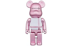 Виниловая фигурка Be@rbrick Medicom Toy Plus Black Chrome Ver. 7 см, розовый