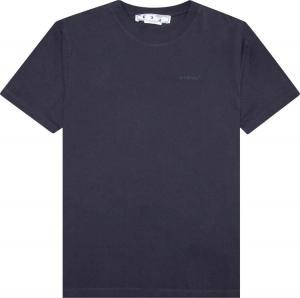 Футболка Off-White Diag Tab Slim Short-Sleeve Tee 'Outer Space', синий
