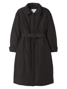 Зимнее пальто Bershka, черный