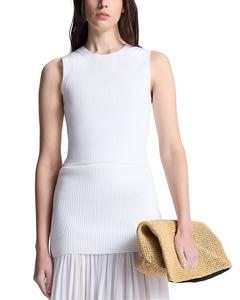 A.L.C. Топ Kayla, белый