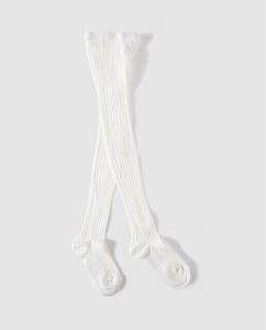 Ребристые колготки Condor, бежевый