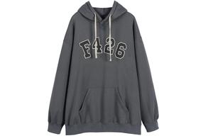 F426 Толстовка унисекс, Темно-серый