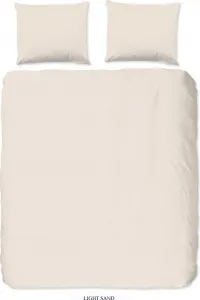 Пододеяльник "uni dessin" - Песочный - (140x200/220 см) - Хлопок Сатин HIP