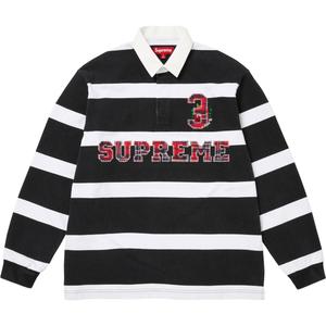 Футболка в полоску Unisex Supreme, белый/черный