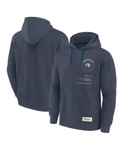 Мужская синяя толстовка с капюшоном Minnesota Timberwolves Future Ground Info Elements Premium Pullover Hoodie Fanatics