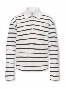 ONLY GIRLS Лонгслив в белом цвете