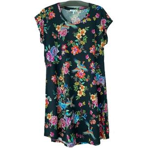 Johnny Was Women Sognatore Neros Платье с короткими рукавами Многоцветный, мультиколор