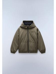 Детская функциональная куртка "K A-Matia" зеленого цвета Napapijri