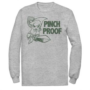 Мужская футболка Nintendo Legend of Zelda St. Patty's Link с защитой от защемления Licensed Character