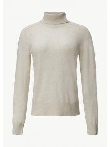 Вязаный свитер цвета 80W5_светло-бежевый comma