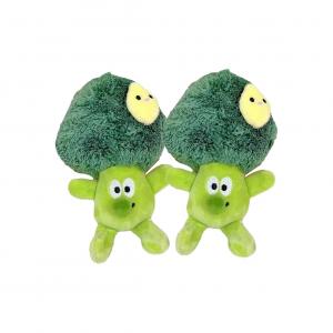 Брелок плюшевая кукла брокколи орхидея высота 15см FKOFR