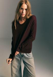Джемпер Stradivarius Jumper, Dark Red