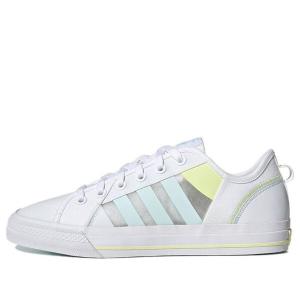 Кроссовки Adidas Nizza RF 'White Halomin Women's, белый/желтый