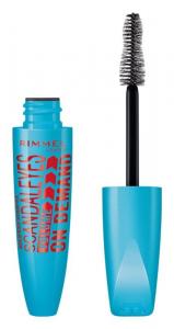 Водостойкая тушь для объема Rimmel ScandalEyes Volume On Demand, оттенок 001 Black 12 мл