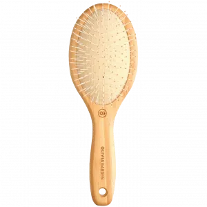 Olivia Garden Bamboo Nylon L Detangle Nylon Средняя щеточка для расчесывания, 1 шт.