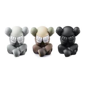 Набор виниловых фигурок Kaws Separated, серый/коричневый/черный
