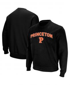 Мужская черная толстовка с круглым вырезом princeton tigers arch & logo Colosseum, черный