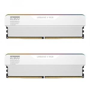 Оперативная память KLEVV Urbane V RGB, 32 Гб (2 х 16 Гб), DDR5, 6000 МГц, KD5AGUA80-60A300M, белый